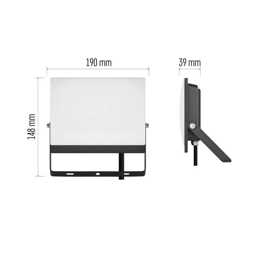 LED-prožektor TAMBO EVO LED/50W/230V 4000K IP65 must