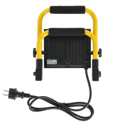 LED Prožektor TIGRA LED/50W/4000K IP54 must/kollane