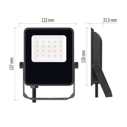 LED Prožektor VISIO LED/10W/230V 4000K IP65