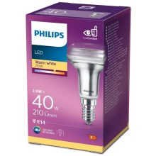 LED Prožektori pirn Philips E14/2,8W/230V 2700K