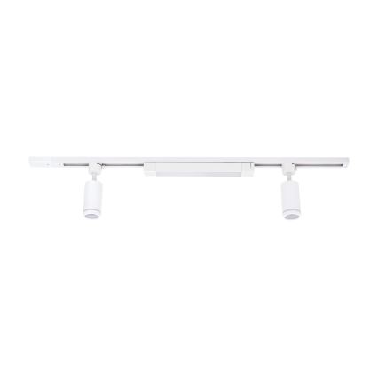 LED-spott siinisüsteemile TRACER 2xGU10/10W/230V + LED/20W 1 m valge