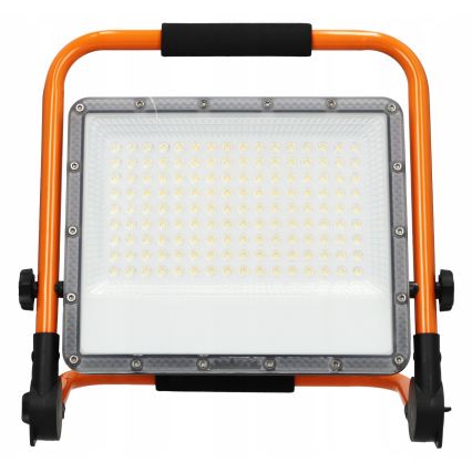 LED-reflektor koos statiiviga LED/100W/230V 4500K IP65 oranž