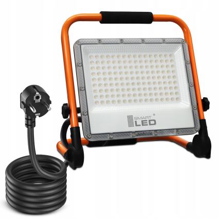 LED-reflektor koos statiiviga LED/100W/230V 4500K IP65 oranž