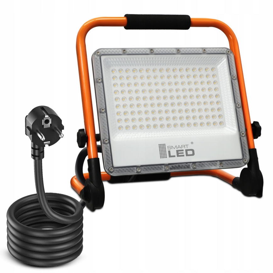 LED-reflektor koos statiiviga LED/100W/230V 4500K IP65 oranž