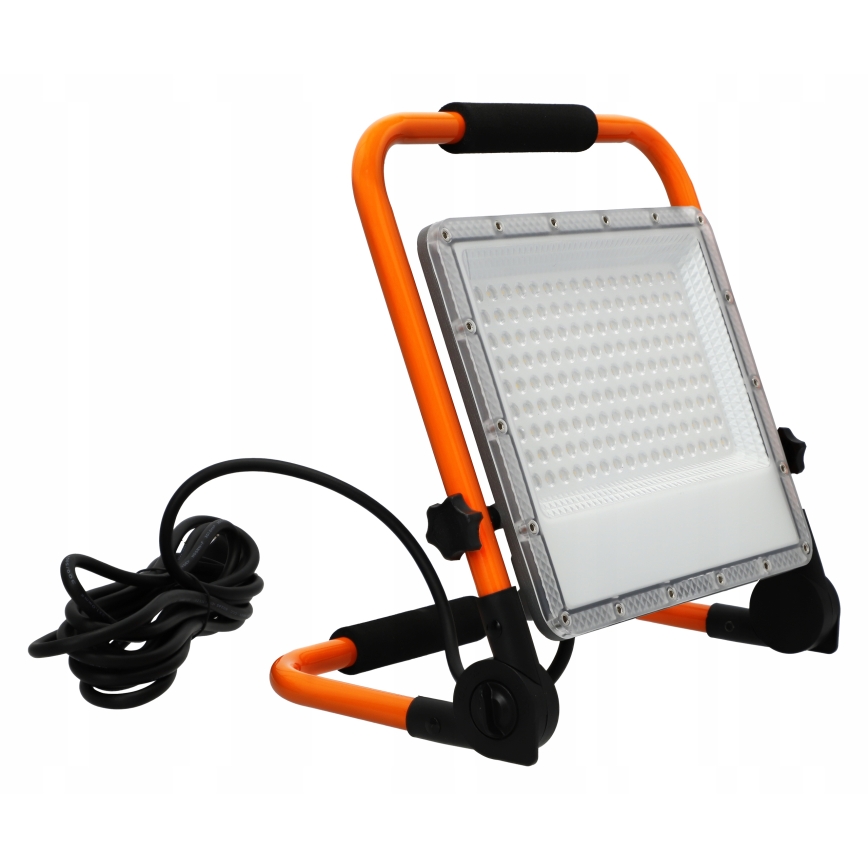 LED-reflektor koos statiiviga LED/100W/230V 4500K IP65 oranž