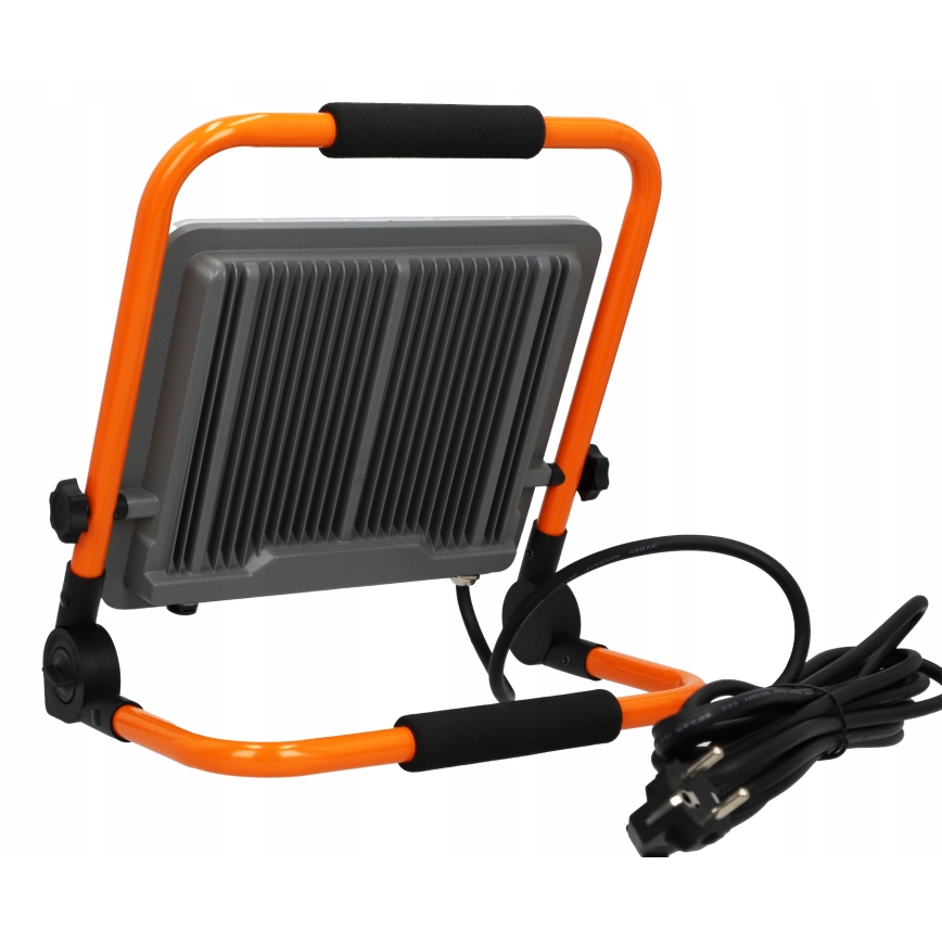 LED-reflektor koos statiiviga LED/100W/230V 4500K IP65 oranž
