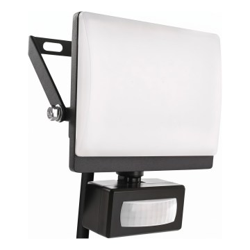 LED-reflektor liikumis- ja hämarusanduriga TAMBO EVO LED/20W/230V 4000K IP44 must