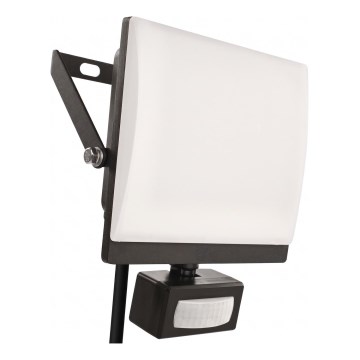 LED-reflektor liikumis- ja hämarusanduriga TAMBO EVO LED/50W/230V 4000K IP44 must