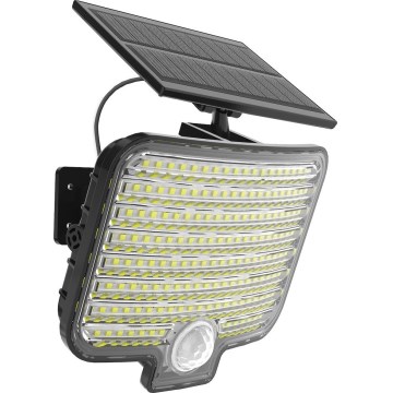 LED-reflektor liikumisanduri ja päikesepaneeliga ALEX LED/5,5W/3,7V 1200 mAh IP44