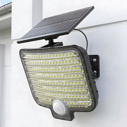 LED-reflektor liikumisanduri ja päikesepaneeliga ALEX LED/5,5W/3,7V 1200 mAh IP44