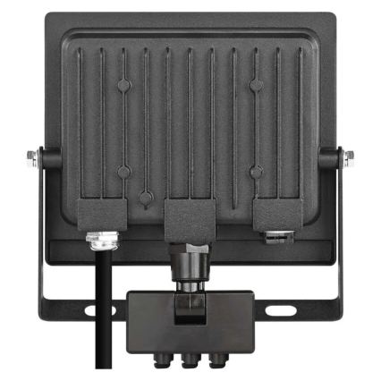 LED-reflektor liikumis- ja hämarussensoriga TAMBO EVO LED/30W/230V 4000K IP44 must