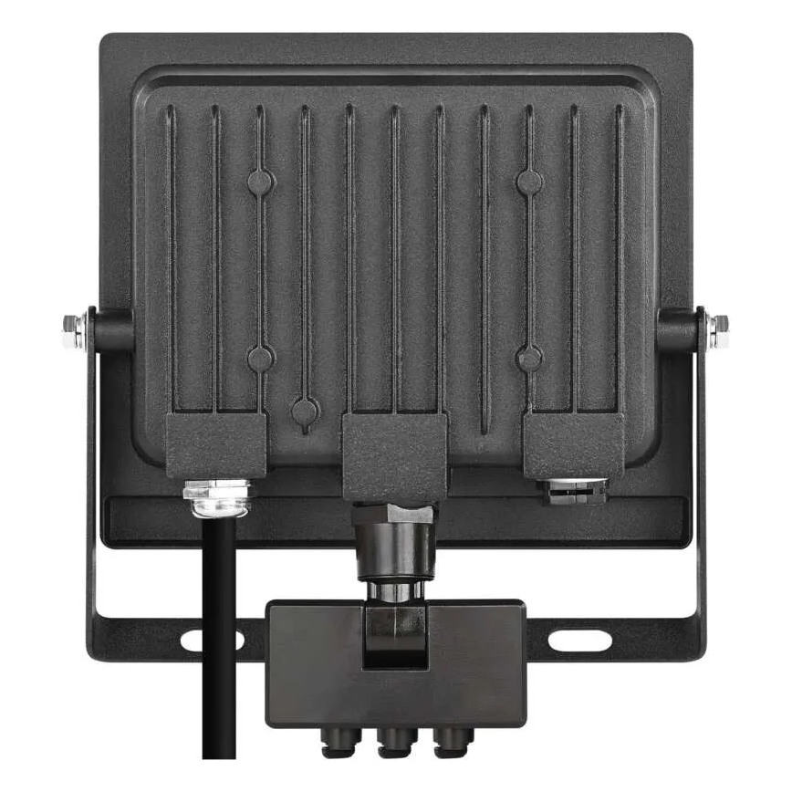 LED-reflektor liikumis- ja hämarussensoriga TAMBO EVO LED/30W/230V 4000K IP44 must