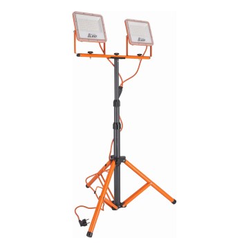 LED-reflektor statiiviga 2xLED/50W/230V 4500K IP65 oranž