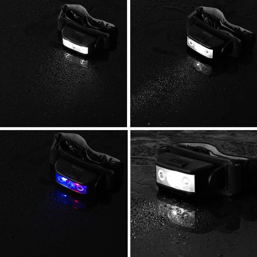 LED Reguleeritav laetav pealamp 3xLED/5V IPX4 100 lm 1200 mAh