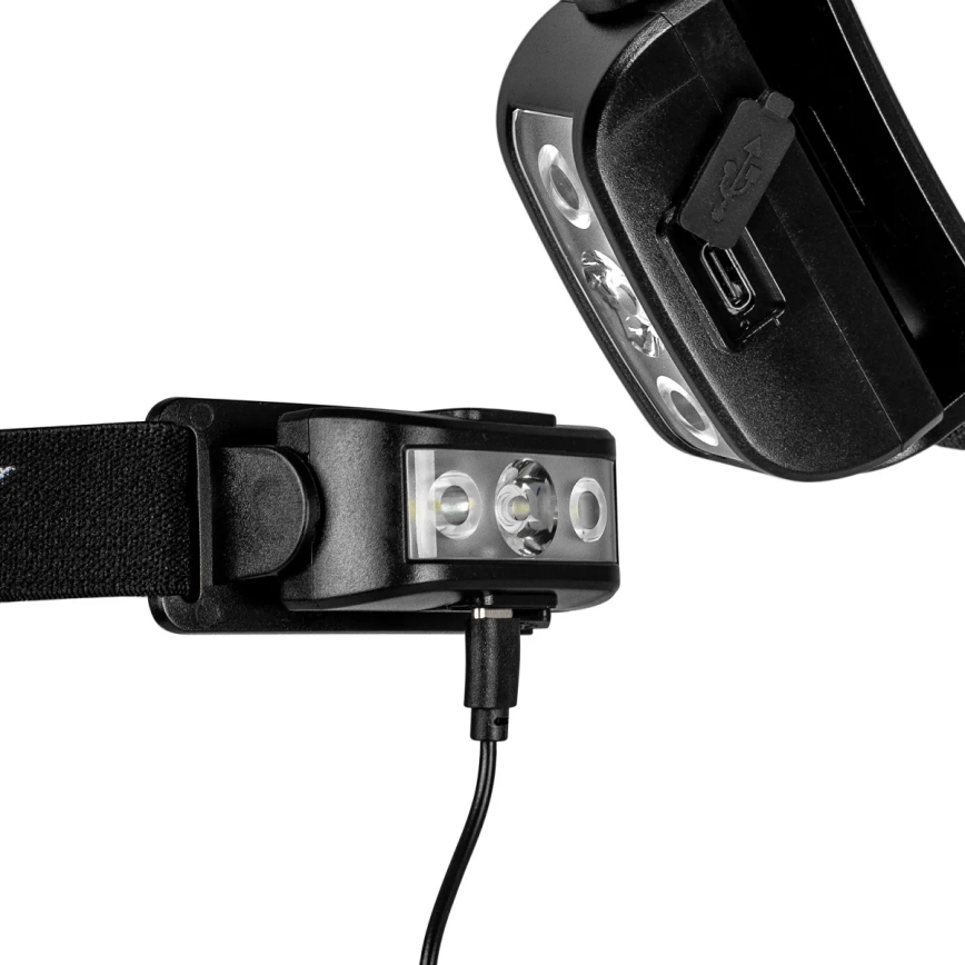 LED Reguleeritav laetav pealamp 3xLED/5V IPX4 100 lm 1200 mAh