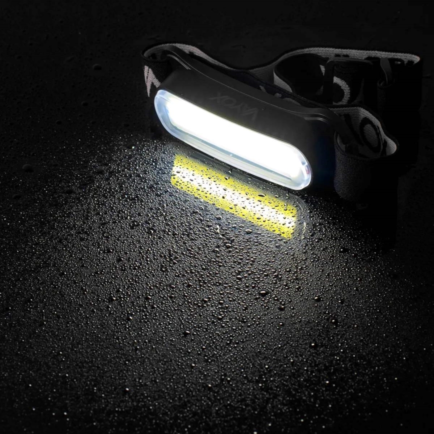 LED Reguleeritav laetav pealamp LED/5V IPX4 300 lm 1200 mAh