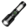 LED reguleeritav laetav taskulamp punase valgusega LED/5W/5V IPX4 260 lm 2000 mAh