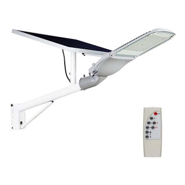 LED reguleeritav päikese tänavavalgusti SAMSUNG CHIP LED/50W/6,4V 6000K IP65 30000 mAh + kaugjuhtimispult