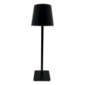 LED reguleeritav puutetundlik lauavalgusti LED/5W/5V USB 1200 mAh must