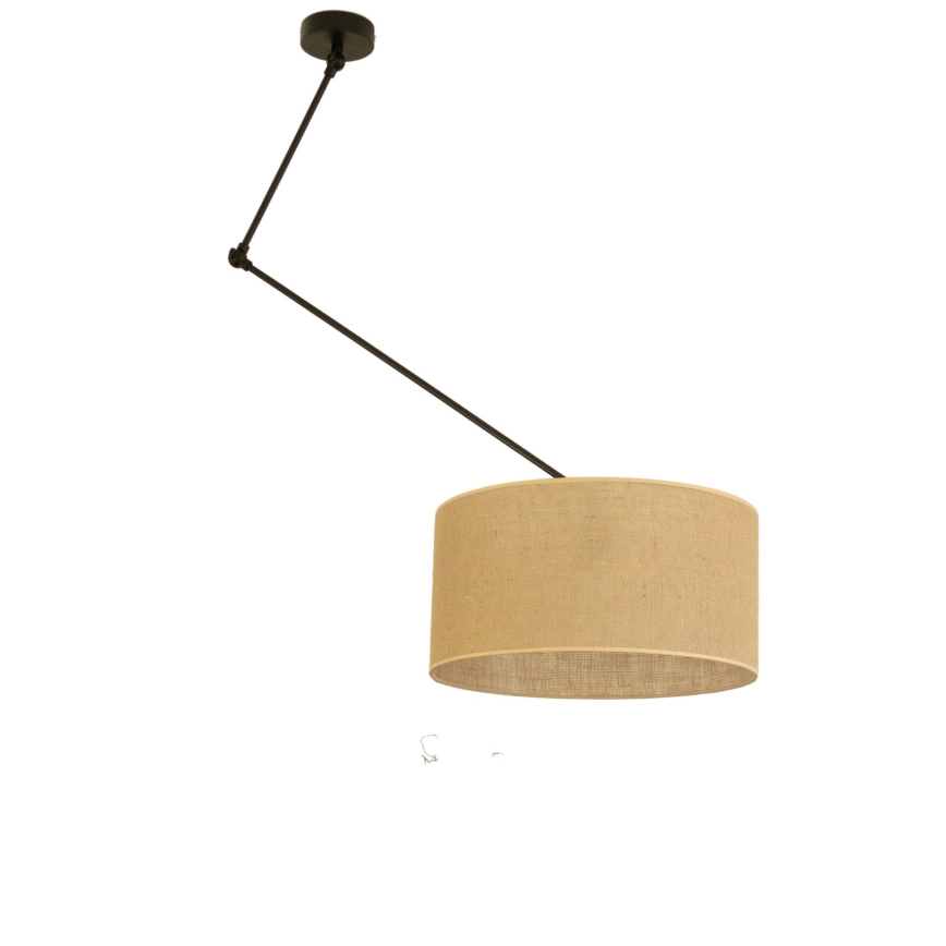 LED reguleeritav rippvalgusti varrega GORTA 1xE27/60W/230V juut