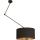 LED reguleeritav rippvalgusti varrel GORTA 1xE27/60W/230V must/kuldne