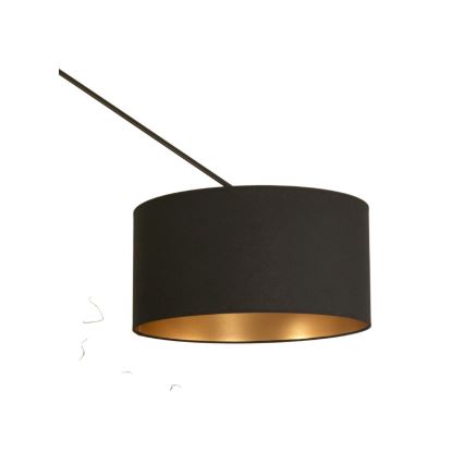LED reguleeritav rippvalgusti varrel GORTA 1xE27/60W/230V must/kuldne