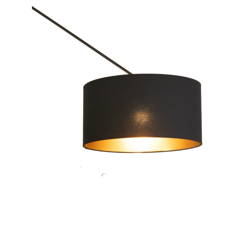 LED reguleeritav rippvalgusti varrel GORTA 1xE27/60W/230V must/kuldne