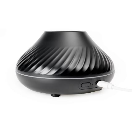 LED RGB Aroomihajuti koos leegi imitatsiooniga LED/6,5W/5V 130ml must