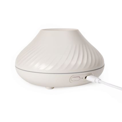 LED RGB Aroomihajuti koos leegi imitatsiooniga LED/6,5W/5V 130ml valge
