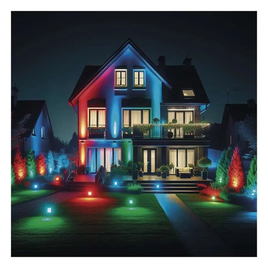 LED RGB+CCT Hämardatav prožektor GoSmart LED/20W/230V 3000-6500K IP65 Wi-Fi Tuya