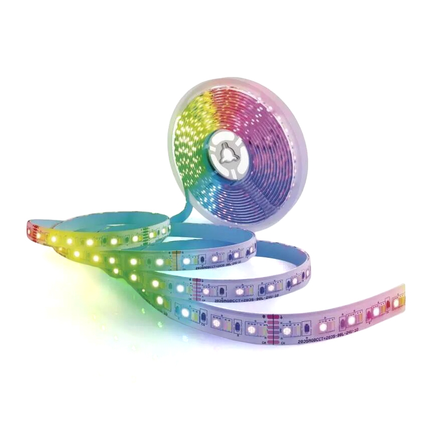 LED RGB+CCT Hämardatav valgusriba GOSMART LED/11W/230V 2 m 2700-6500K IP44 Wi-Fi + kaugjuhtimispult