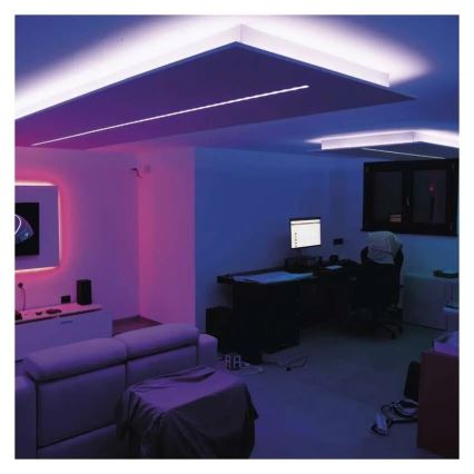 LED RGB+CCT Hämardatav valgusriba GOSMART LED/11W/230V 2 m 2700-6500K IP44 Wi-Fi + kaugjuhtimispult