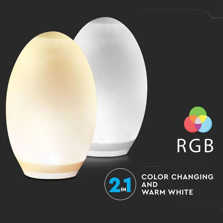 LED RGB Dekoratiivne päikesepaneeliga lamp 0,2W/1xAA IP44 500 mAh