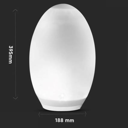 LED RGB Dekoratiivne päikesepaneeliga lamp 0,2W/1xAA IP44 500 mAh