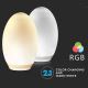 LED RGB Dekoratiivne päikesepaneeliga lamp 0,2W/1xAA IP44