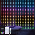 LED RGB hämardatav jõulukardin WIZARD 400xLED/USB 2x2m + kaugjuhtimispult