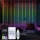 LED RGB Hämardatav Jõuluteemaline valguskardin WIZARD 300xLED/USB 3x3m + kaugjuhtimispult