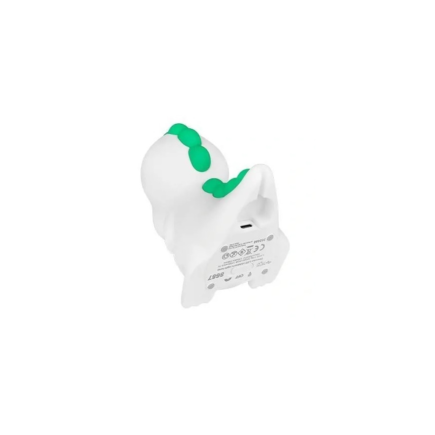 LED RGBW Hämardatav laetav laste öölamp LED/2,5W/5V 3000K 1200 mAh dinosaurus
