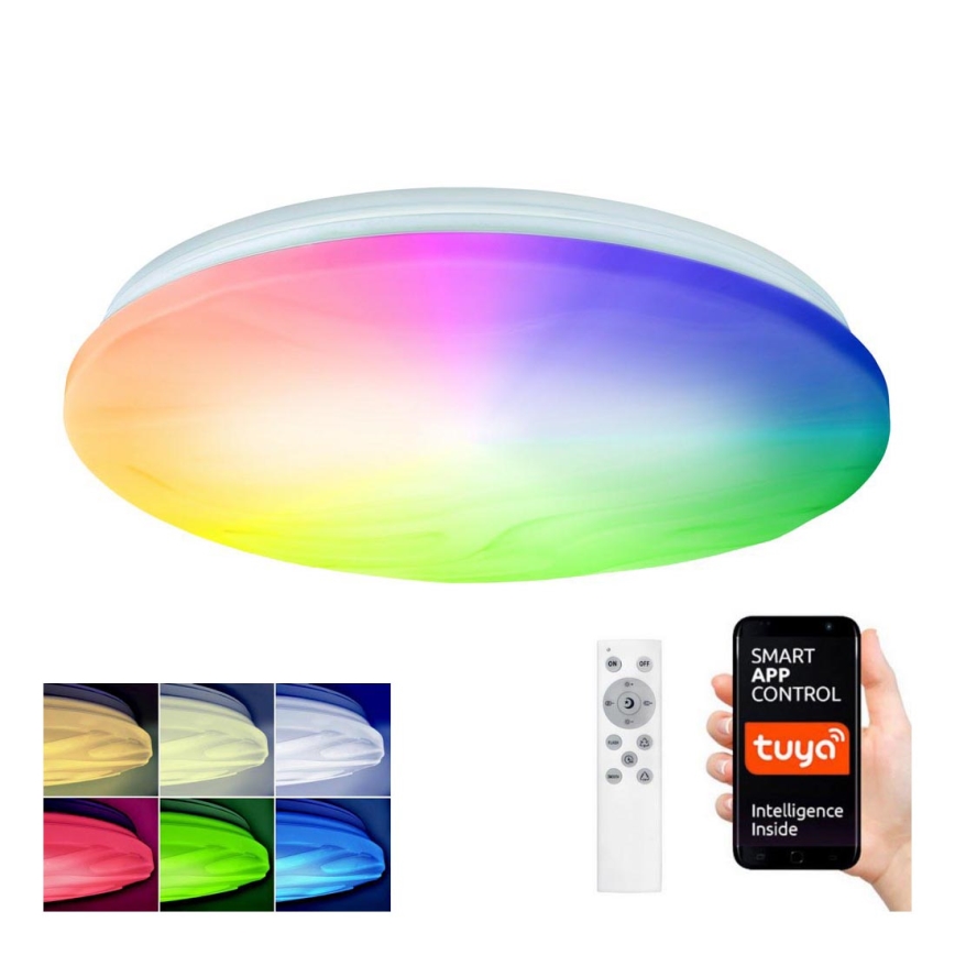 LED RGB Hämardatav laevalgusti WAVE LED/30W/230V Wi-Fi Tuya + pult