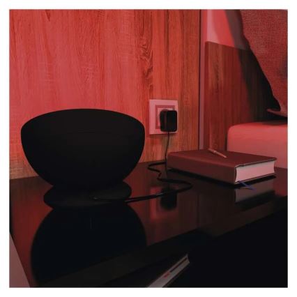 LED RGB Hämardatav laualamp GoSmart LED/7W/230V Wi-Fi must