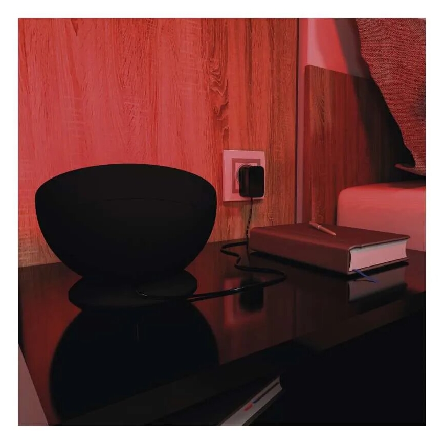LED RGB Hämardatav laualamp GoSmart LED/7W/230V Wi-Fi must
