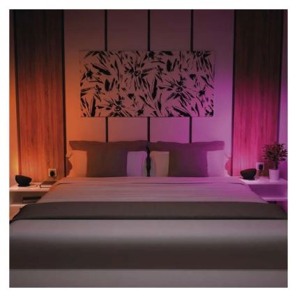LED RGB Hämardatav laualamp GoSmart LED/7W/230V Wi-Fi must