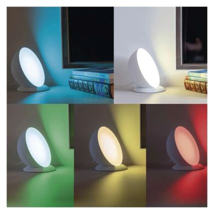 LED RGB Hämardatav laualamp GoSmart LED/7W/230V Wi-Fi valge