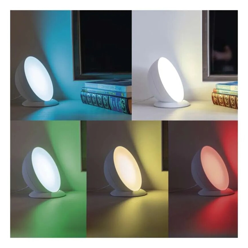 LED RGB Hämardatav laualamp GoSmart LED/7W/230V Wi-Fi valge