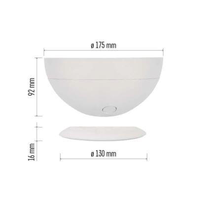 LED RGB Hämardatav laualamp GoSmart LED/7W/230V Wi-Fi valge