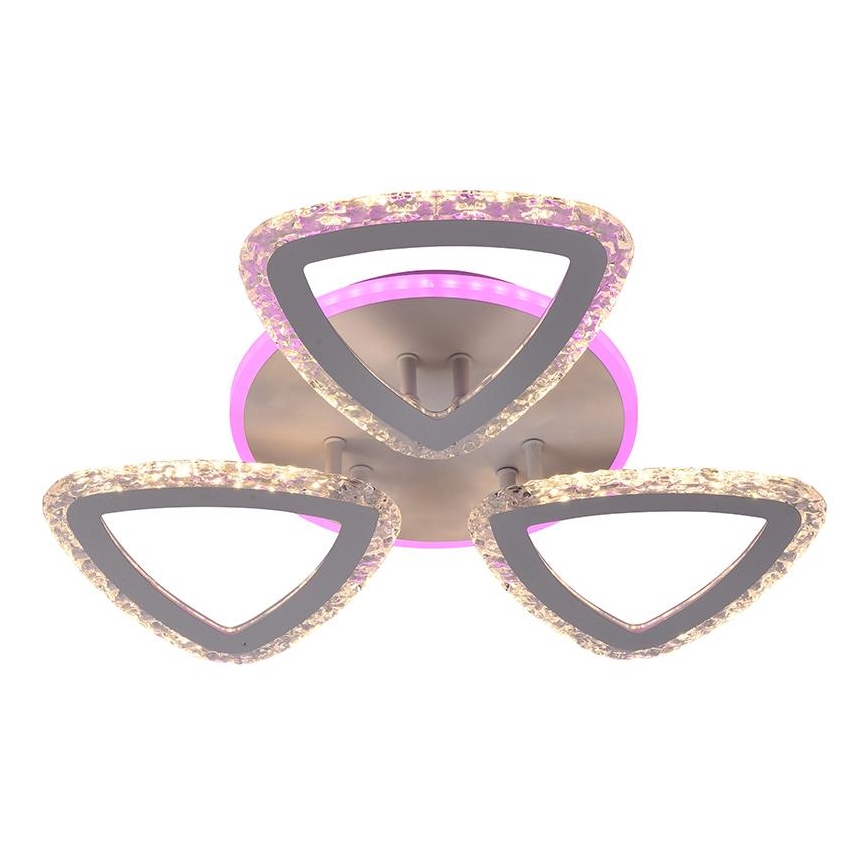 LED RGB  Hämardatav pinnale kinnitatav lühter LED/45W/230V 3000-6500K + kaugjuhtimispult