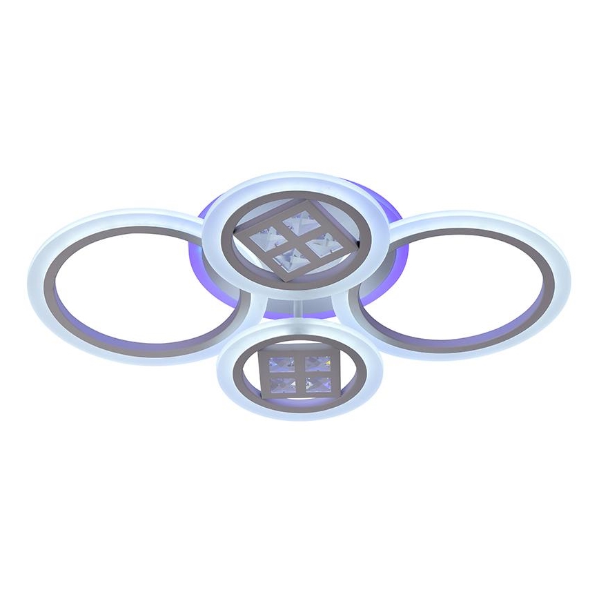LED RGB Hämardatav pinnale kinnitatav lühter LED/50W/230V 3000-6500K + kaugjuhtimispult