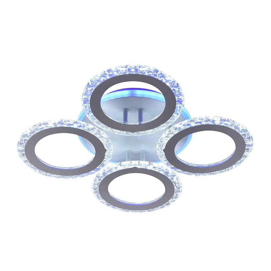 LED RGB Hämardatav pinnale kinnitatav lühter LED/55W/230V 3000-6500K + kaugjuhtimispult