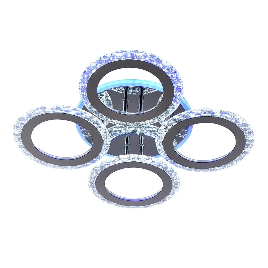 LED RGB Hämardatav pinnale kinnitatav lühter LED/55W/230V 3000-6500K +kaugjuhtimispult