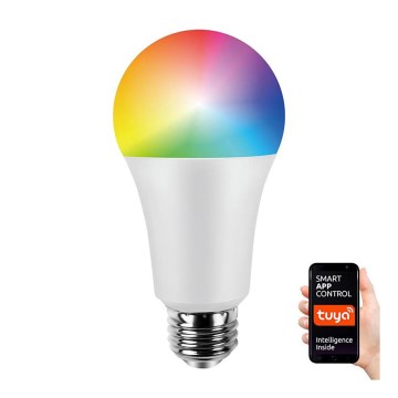 LED RGB Hämardatav pirn A70 E27/11W/230V 2700-6500K Wi-Fi Tuya